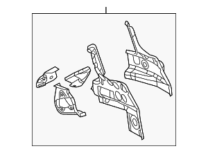 Tail Lamp Pocket - Volkswagen (3C8-813-319)