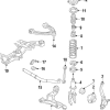 Suspension Shock Absorber - Volkswagen (7P6-413-032-AH)