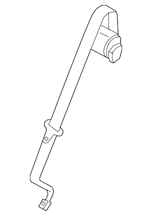 2014-2018 BMW X5 - Center Seat Belt - BMW (72-11-7-346-566)