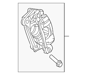 Disc Brake Caliper - Mercedes-Benz (003420718380) Disc Brake Caliper - Mercedes-Benz (003420718380)