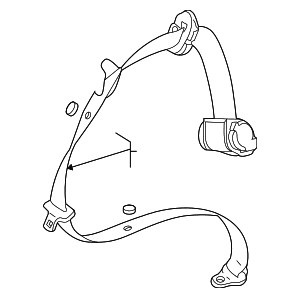 Seat Belt Assembly - Audi (4B9-857-811-MRS)