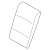 Seat Back Cover - BMW (52-20-7-256-840)