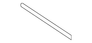 Radiator Lower Seal - Mercedes-Benz (221-505-06-86) Radiator Lower Seal - Mercedes-Benz (221-505-06-86)