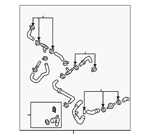 Radiator Hose - Volkswagen (5C0-122-101-AB)