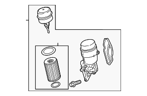 Oil Filter - Mercedes-Benz (642-180-14-10-64) Oil Filter - Mercedes-Benz (642-180-14-10-64)