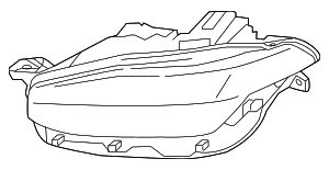 Composite Headlamp - Volvo (31655785)