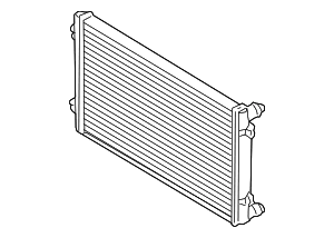 Radiator - Volkswagen (1K0-121-251-AK)