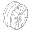 Wheel, Alloy - Volkswagen (5C0-601-025-BP-FZZ)