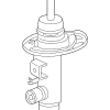Suspension Strut - BMW (37-10-6-893-354)