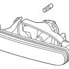 Fog Lamp Assembly - BMW (63-17-8-361-951)