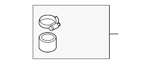 Connector Hose - Volkswagen (7L6-145-709-B)