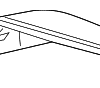 Seat Belt Trim - BMW (51-46-7-149-712)