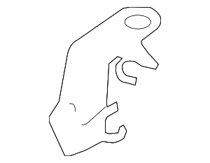 Brake Line Bracket - Audi (7L0-614-843-A) Brake Line Bracket - Audi (7L0-614-843-A)