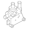 HVAC Heater Control Valve Solenoid - Audi (9J1-963-375-R)