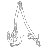 Seat Belt Lap And Shoulder Belt - Audi (80A-857-706-P-JXE)
