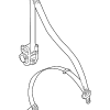 Seat Belt Assembly - Audi (8U0-857-705-F-V04)