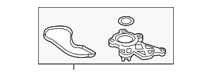 Engine Coolant Thermostat Kit - Audi (06E-121-111-AT)