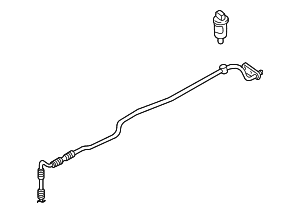 AC Hoses - Volkswagen (1C1-820-741-N)