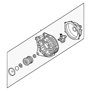 Alternator - Audi (06L-903-027-X) Alternator - Audi (06L-903-027-X)