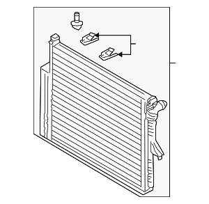Radiator - Volkswagen (7L0-121-253-A)
