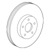 Disc Brake Rotor - Mercedes-Benz (221-423-10-12-07)