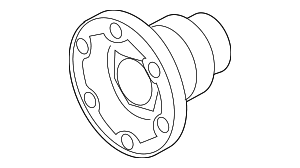 Drive Shaft Pinion Yoke - Audi (0AR-525-389-F) Drive Shaft Pinion Yoke - Audi (0AR-525-389-F)