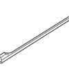 Lower Weather-Strip - Audi (4G0-837-717)