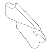 Quarter Trim Panel Insulator - BMW (51-43-5-A1C-462)