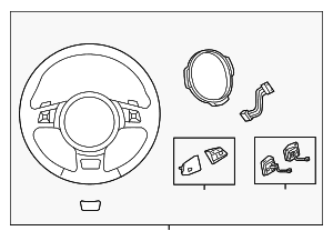 Steering Wheel - Audi (4G0-419-091-R-INV)