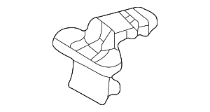 Radiator Upper Bracket - Mercedes-Benz (202-505-00-73)