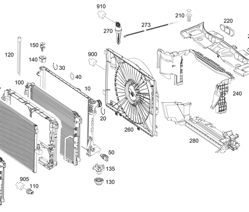 Refrigerant Drier For AC - Mercedes-Benz (197-834-00-68)