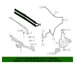 9297627303bcd6d38f58e30ddb9b242b Wiper Blade - Mercedes-Benz (9108240100)