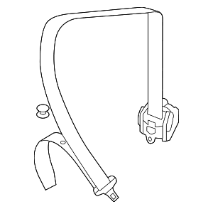 Seat Belt Assembly - Audi (8F0-857-805-C-IML)