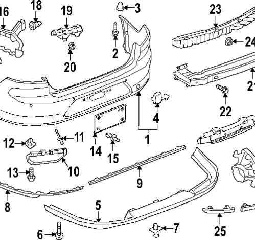 Tow Eye Cap - Volkswagen (3G8-807-441-GRU)