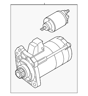 Starter Motor - Audi (06H-911-024-C) Starter Motor - Audi (06H-911-024-C)