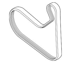 Serpentine Belt - BMW (11-28-7-952-902) Serpentine Belt - BMW (11-28-7-952-902)