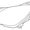 Headlamp Assembly - Right - Mercedes-Benz (172-820-44-59)