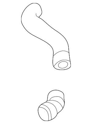 Upper Hose - Volkswagen (1J0-122-101-D)