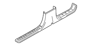 Sill Plate - Volkswagen (7L0-853-370-E-71N) Sill Plate - Volkswagen (7L0-853-370-E-71N)