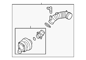 Hose Assembly - Volkswagen (1K0-129-654-BH)