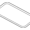Front Weather-Strip - Audi (4H4-877-439)