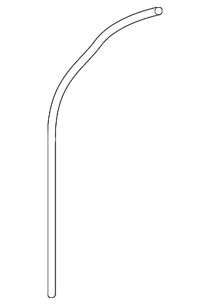 Drain Hose - Audi (4M0-809-937-A) Drain Hose - Audi (4M0-809-937-A)