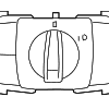 Headlamp Switch - BMW (61-31-6-847-506)