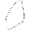Weather-Strip On Body - Audi (4G0-831-721-A)