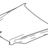 Hood - Mercedes-Benz (204-880-05-57-64)