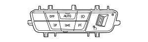 Headlamp Switch - BMW (61-31-5-A16-AB3) Headlamp Switch - BMW (61-31-5-A16-AB3)