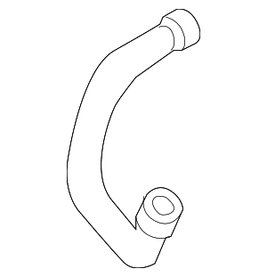 Upper Hose - Volkswagen (1K0-122-101-DE) Upper Hose - Volkswagen (1K0-122-101-DE)