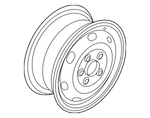 Spare Wheel - Volkswagen (561-601-027-B-03C)