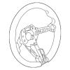 Steering Wheel - BMW (32-30-7-847-455)