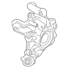 Knuckle - BMW (33-30-6-867-268)
